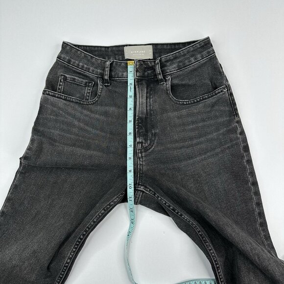 Everlane Women's Black The Curvy Cheeky Minimalist Jean W26/L26 Crop‎ - Picture 10 of 13